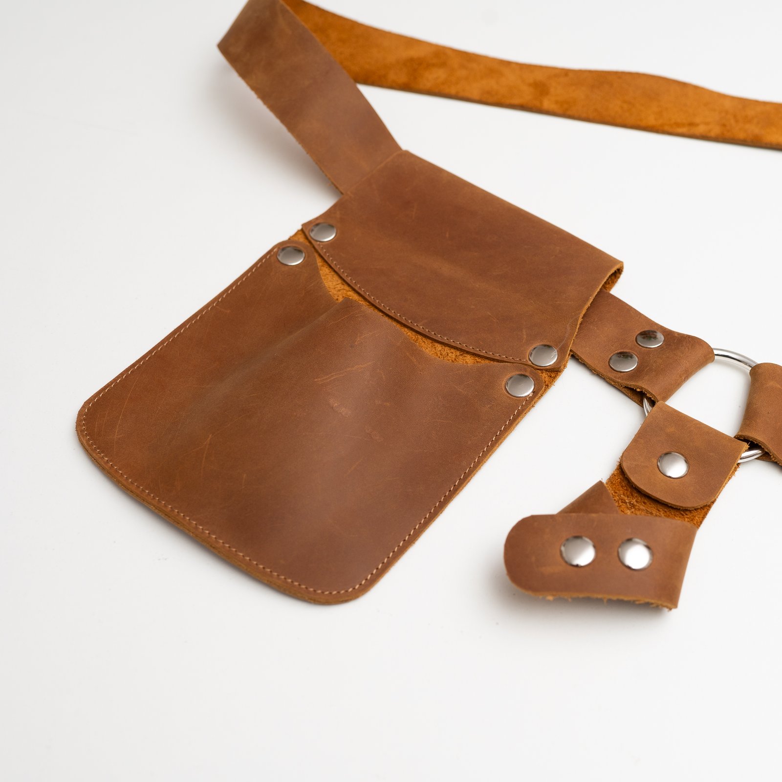 Botanica- Leather Pouch